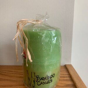 Vintage Pier 1 Imports Bamboo Scented 4 x 6 Candles